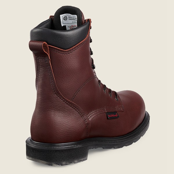 Botas de Seguridad Red Wing Hombre Vino - Supersole® 2.0 - 8-Inch Csa Toe - 683-KECPAU